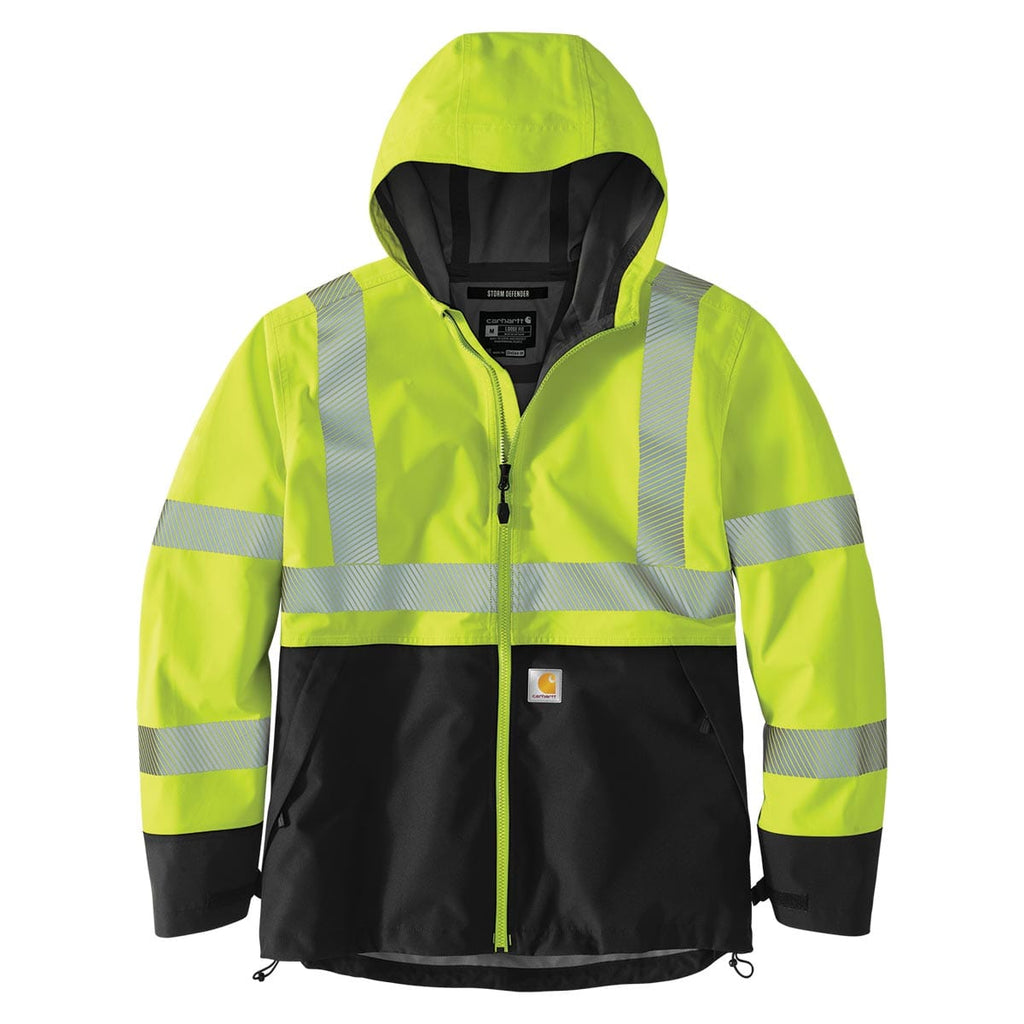 Hi Vis Rain Suit Carhartt Reflective Rain Jacket Carhartt ANSI