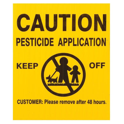 Pesticide Signs