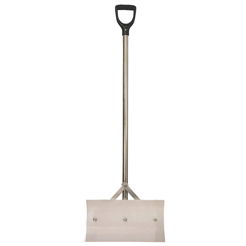 Gemplers Steel D-Handle Poly Scraper, 18"x10"