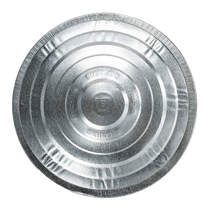 Image showing the lid of Behrens Galvanized Trash Can