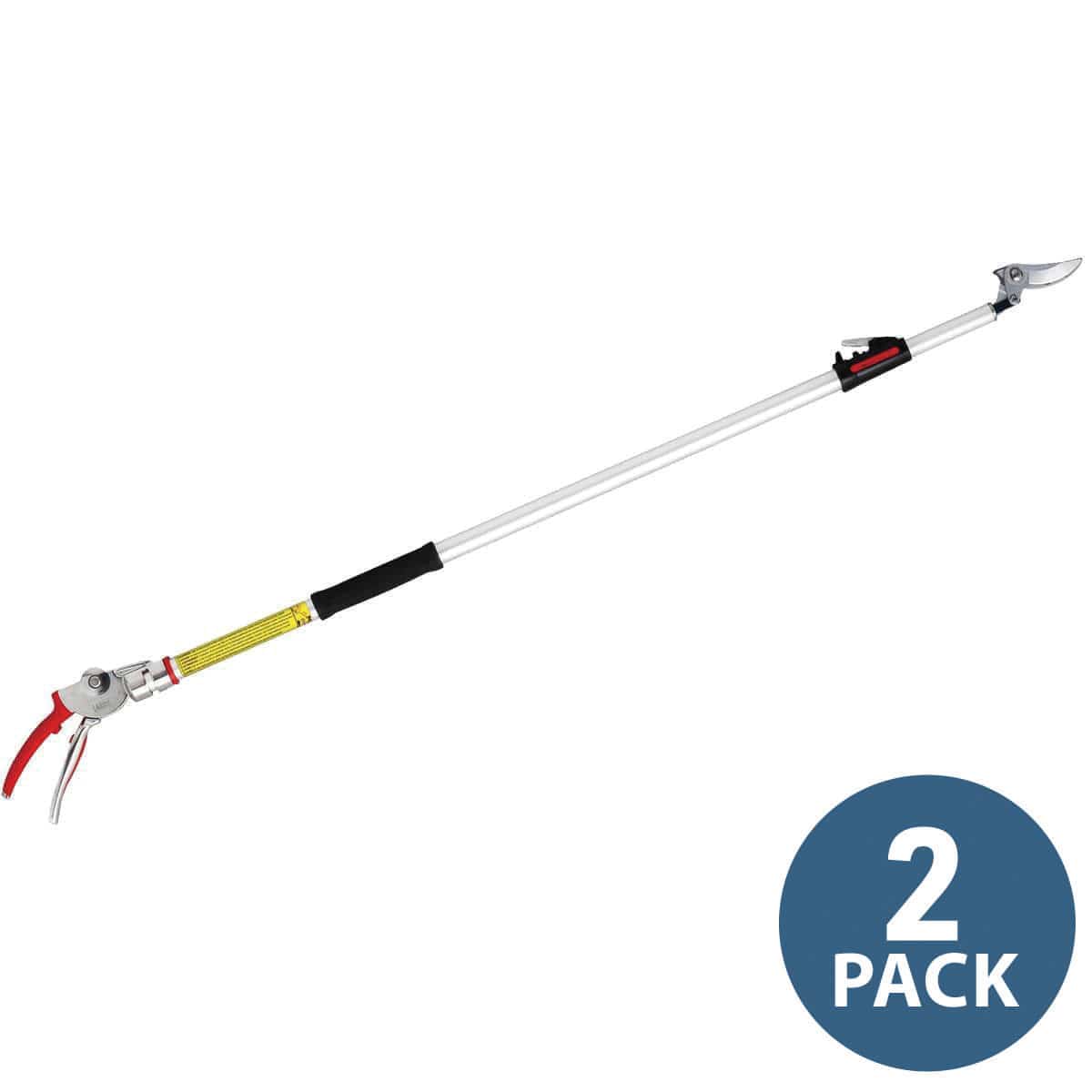 ARS  4 ft. - 7 ft. Telescoping LongReach Razor Edge Pruners | 2 Pack