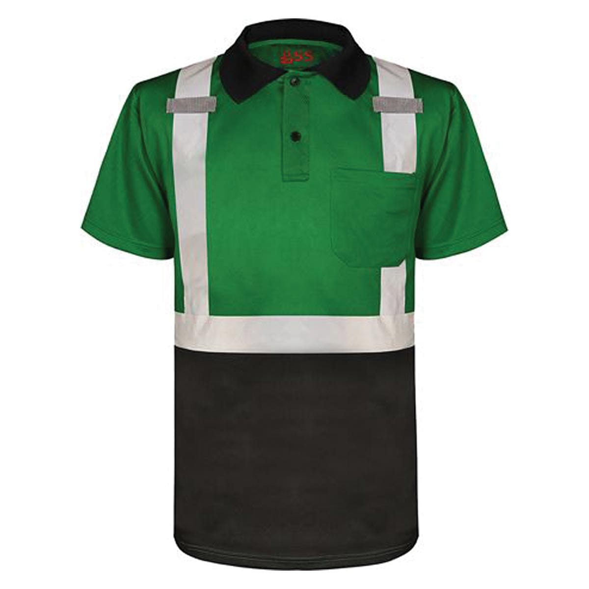 GSS Safety Enhanced Visibility Short Sleeve Polo Shirt