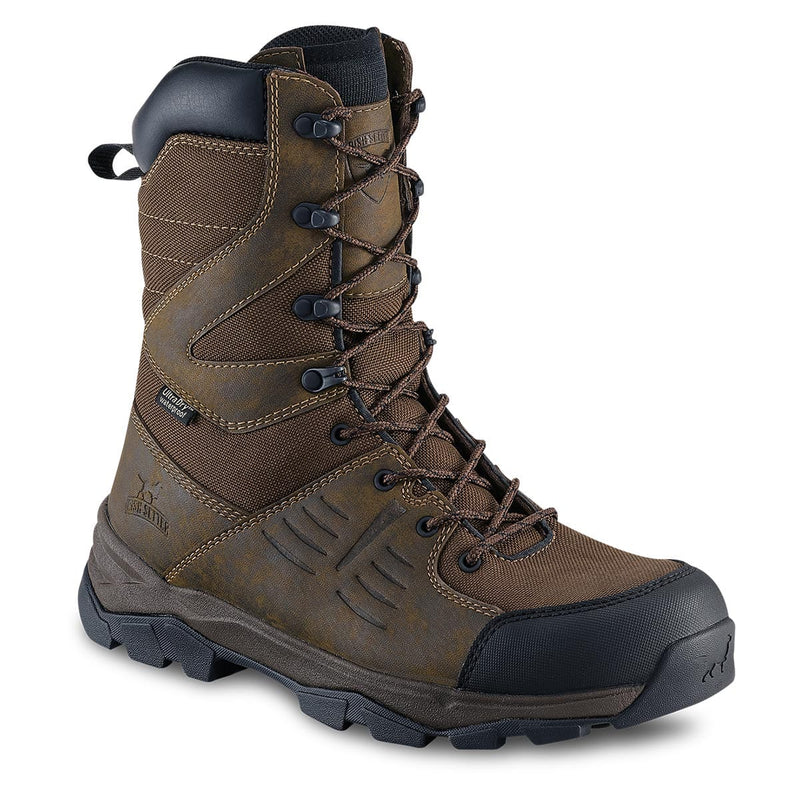 Brown Irish Setter Terrain 10-inch Waterproof Leather Boots