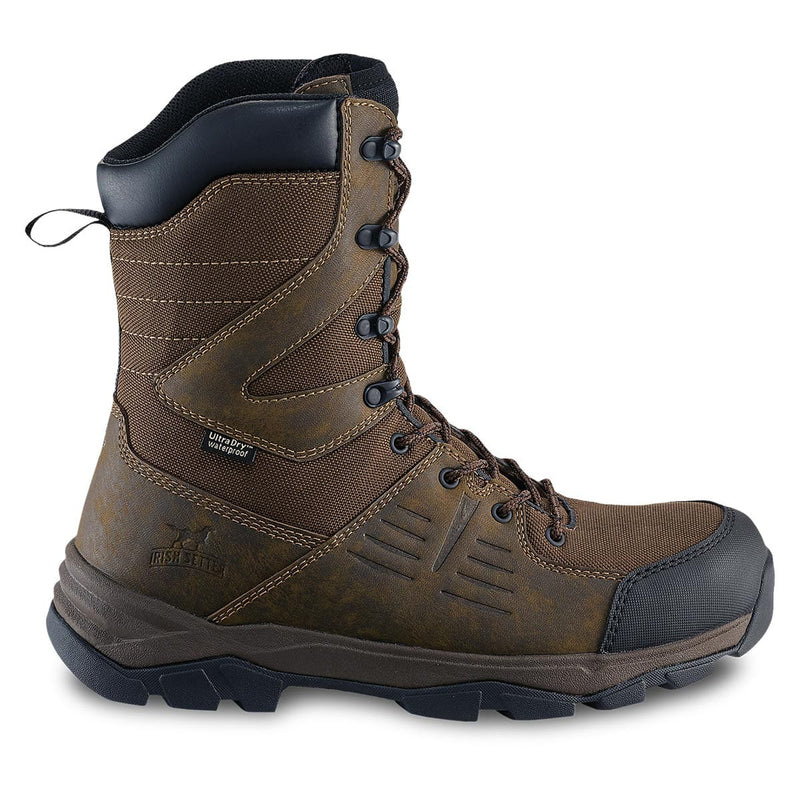 Brown Irish Setter Terrain 10-inch Waterproof Leather Boots