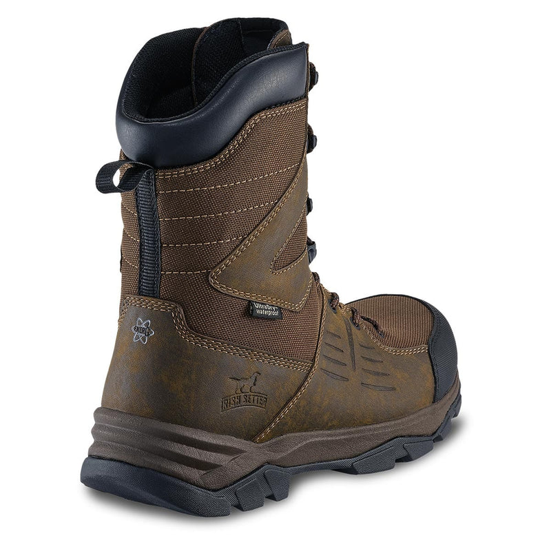 Brown Irish Setter Terrain 10-inch Waterproof Leather Boots
