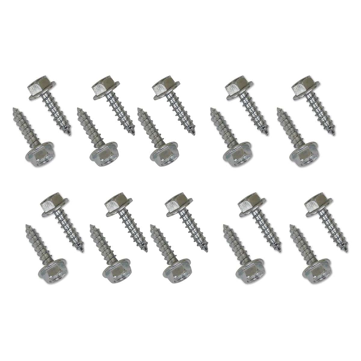 Snap-Loc E-Track Wood Screw 20-Piece Set 1/4 x 1 Inch