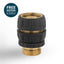 Gemplers Quick-Change Brass Hose Connector