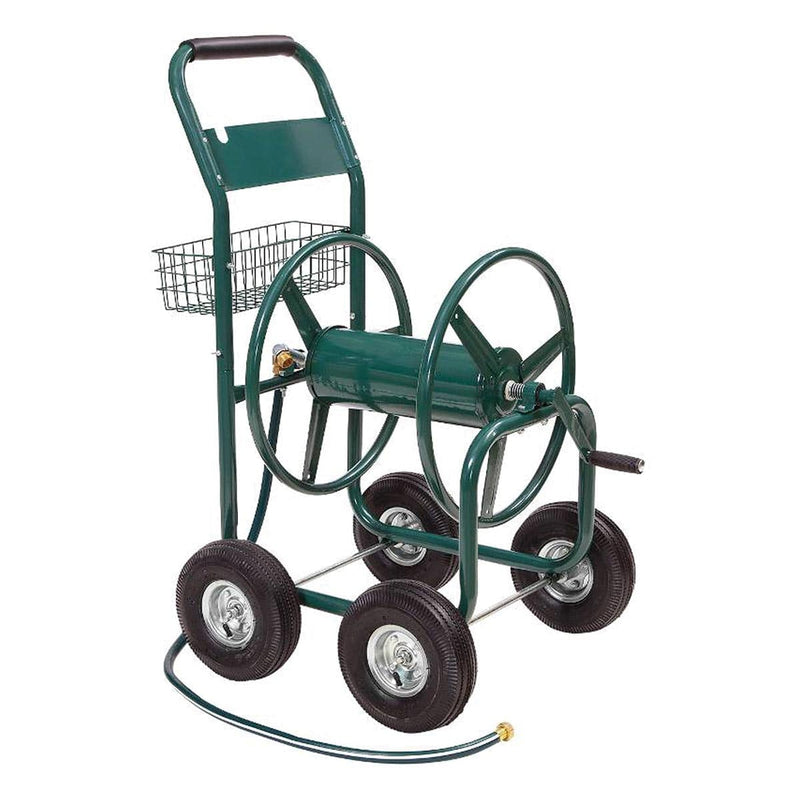 Liberty Garden Industrial 4-Wheel Hose Cart