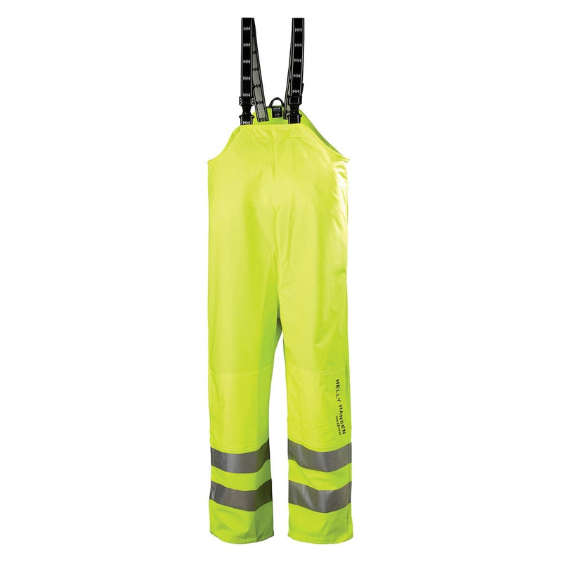 Brite Yellow Helly Hansen ANSI Class E Alta Hi-Vis Rain Bibs