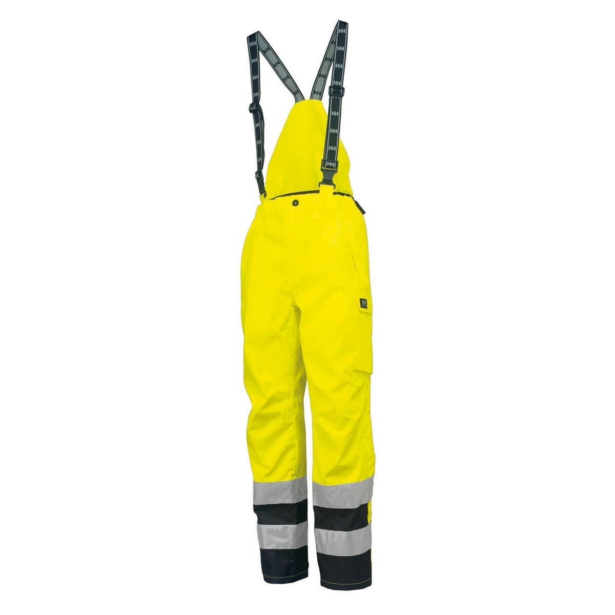 Yellow Helly Hansen Potsdam Class E Hi-Vis Waterproof Rain Bibs