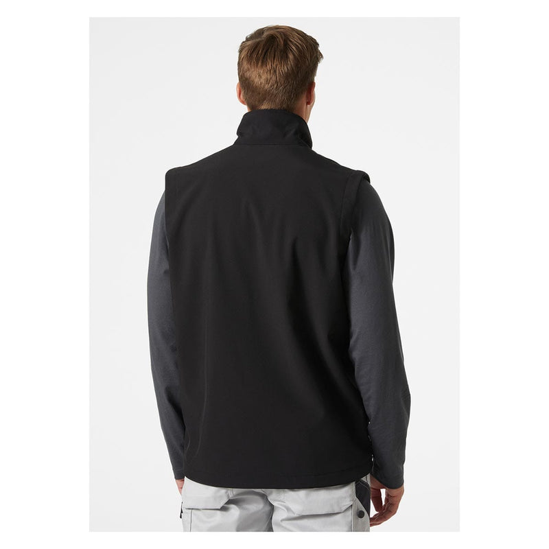 Black Helly Hansen Manchester 2.0 Zip In Softshell Vest