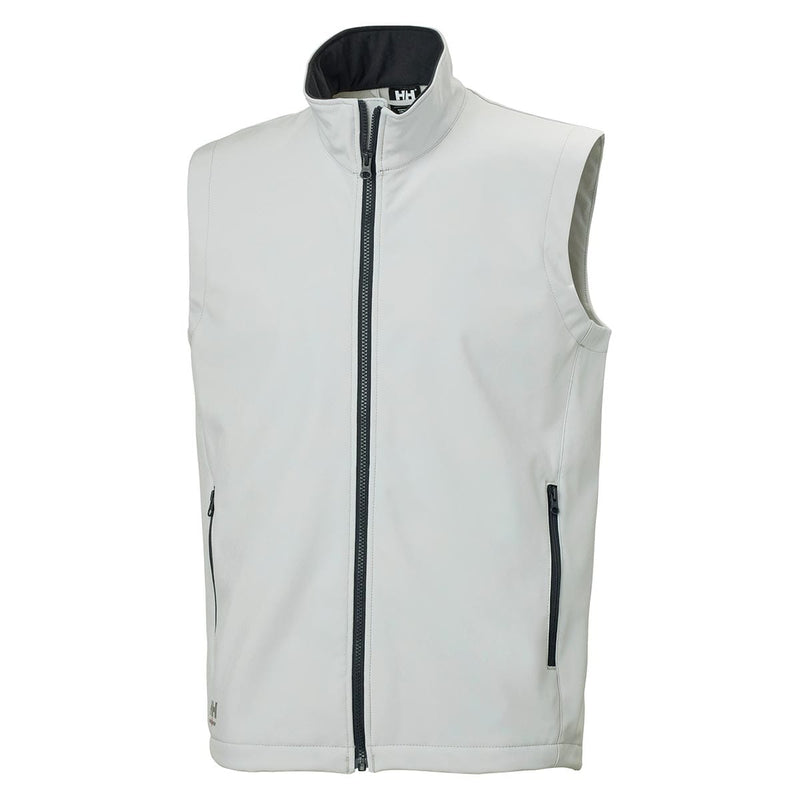 Grey Fog Helly Hansen Manchester 2.0 Zip In Softshell Vest
