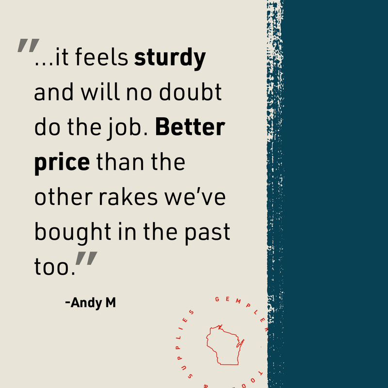 Gemplers 24" Aluminum Landscapers Rake