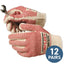 Gemplers Cotton Knit Gloves with Red Grip Dots |12 Pairs