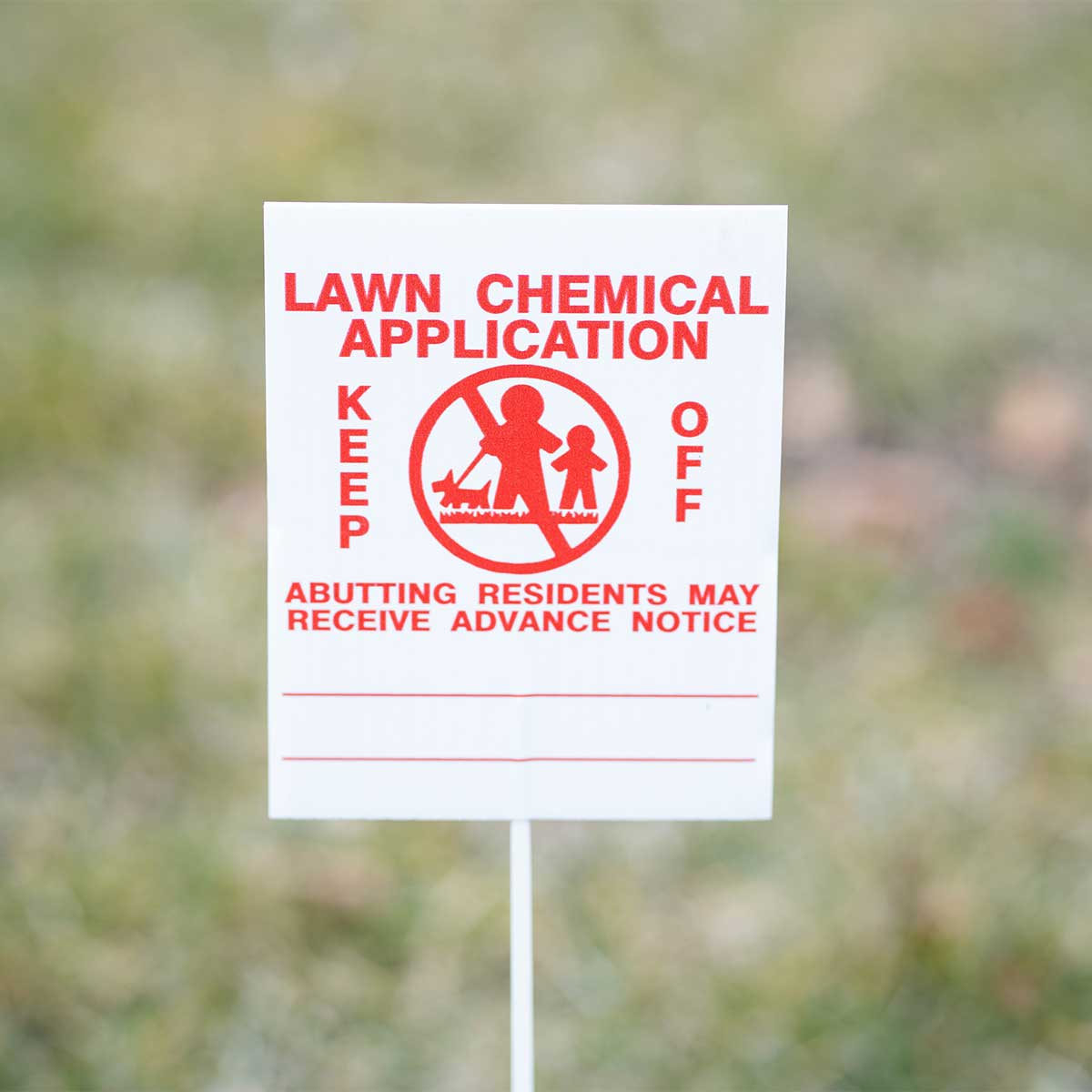 Gemplers Ohio Lawn Pesticide Application Signs
