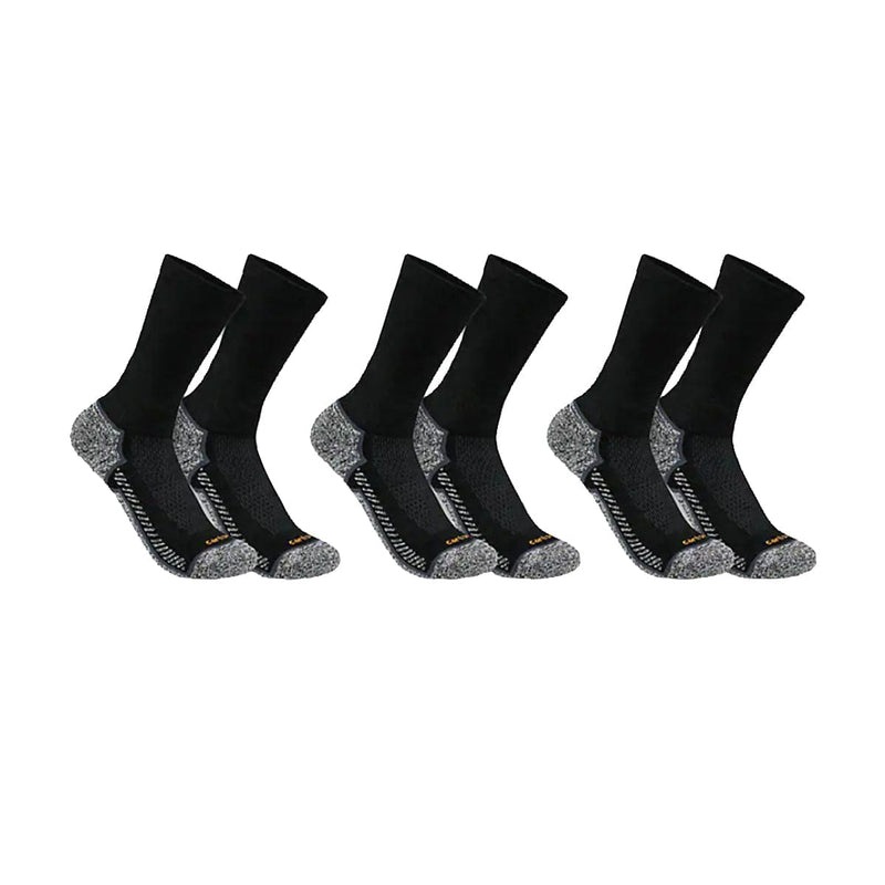 Carhartt Force Midweight 3 Pack Crew Socks
