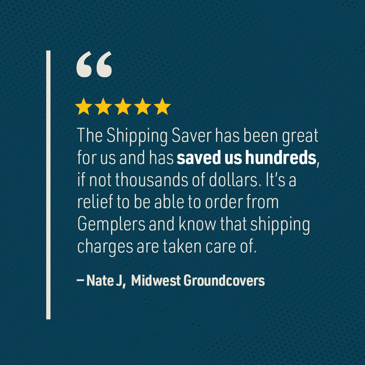 Gemplers Shipping Saver