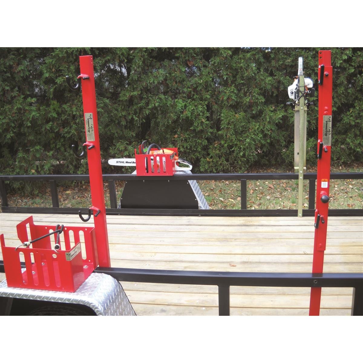 TrimmerTrap 3-Trimmer Truck Rack