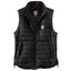 Black Carhartt Rain Defender Relaxed Fit Lightweight Insulated Vest 102286