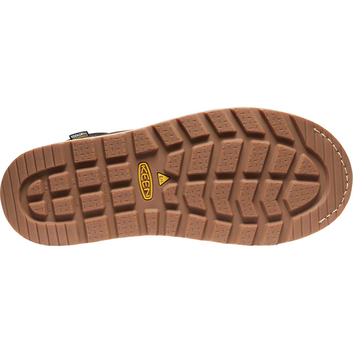 Image showing the sole of KEEN Utility Cincinnati 6" Boot Carbon Fiber Toe Work Boots