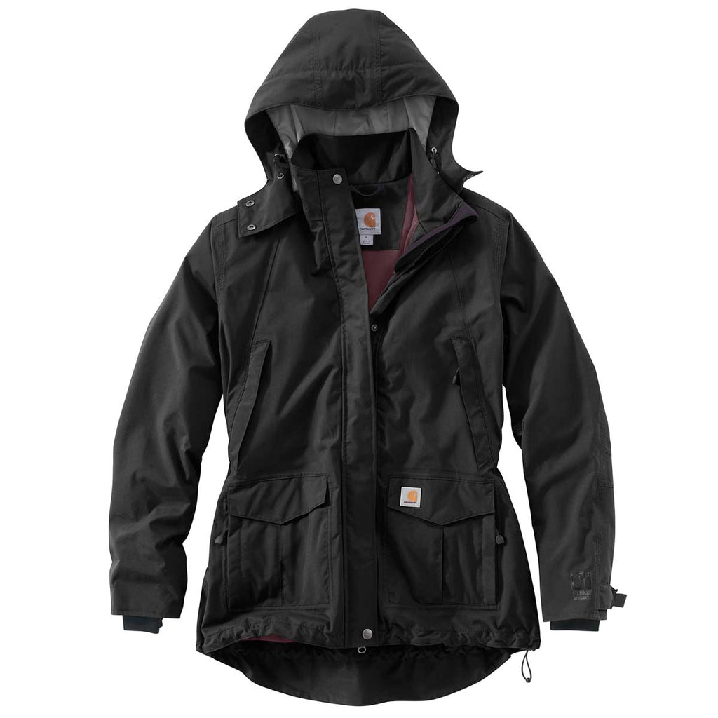 Carhartt レディースジャケット Sサイズ Carhartt Women's Shoreline Rain Jacket | Gemplers