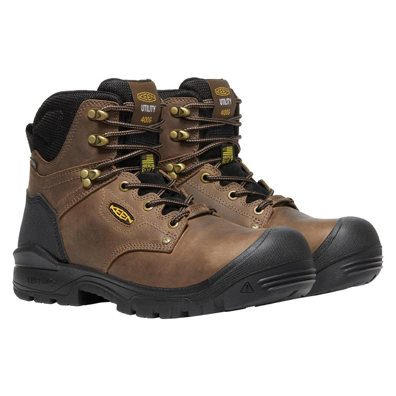 Dark Earth KEEN Utility Independence 6" Insulated Waterproof Boots