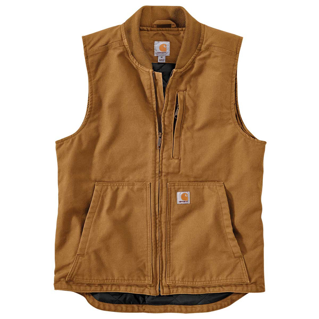 Carhartt 0V395-M Washed Duck Insulated Rib Collar Vest