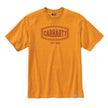 Carhartt Loose Fit Heavyweight Short Sleeve Logo Graphic T-Shirt Black