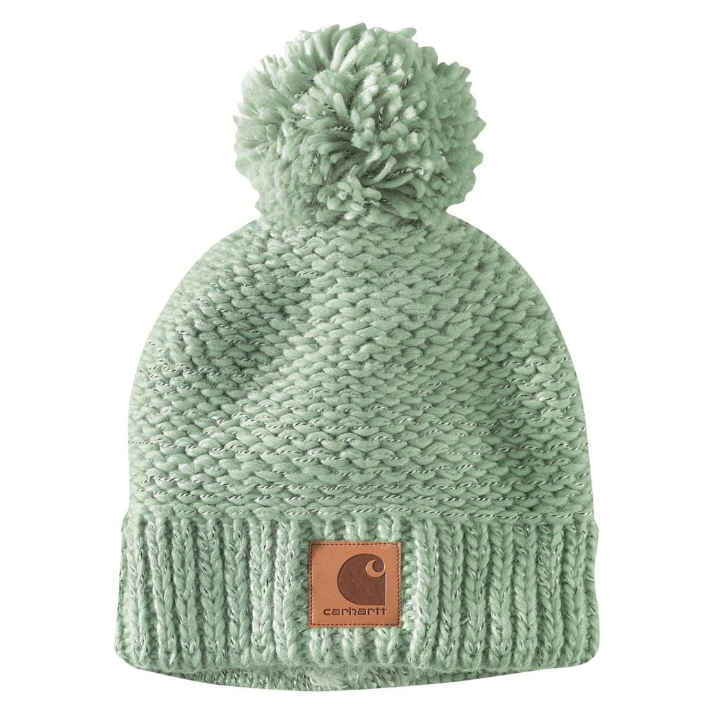 Carhartt Women's RibKnit SherpaLined PomPom Beanie Gemplers