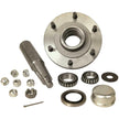 6-Hole Straight Spindle Stub Axle Assembly, 1-3/4