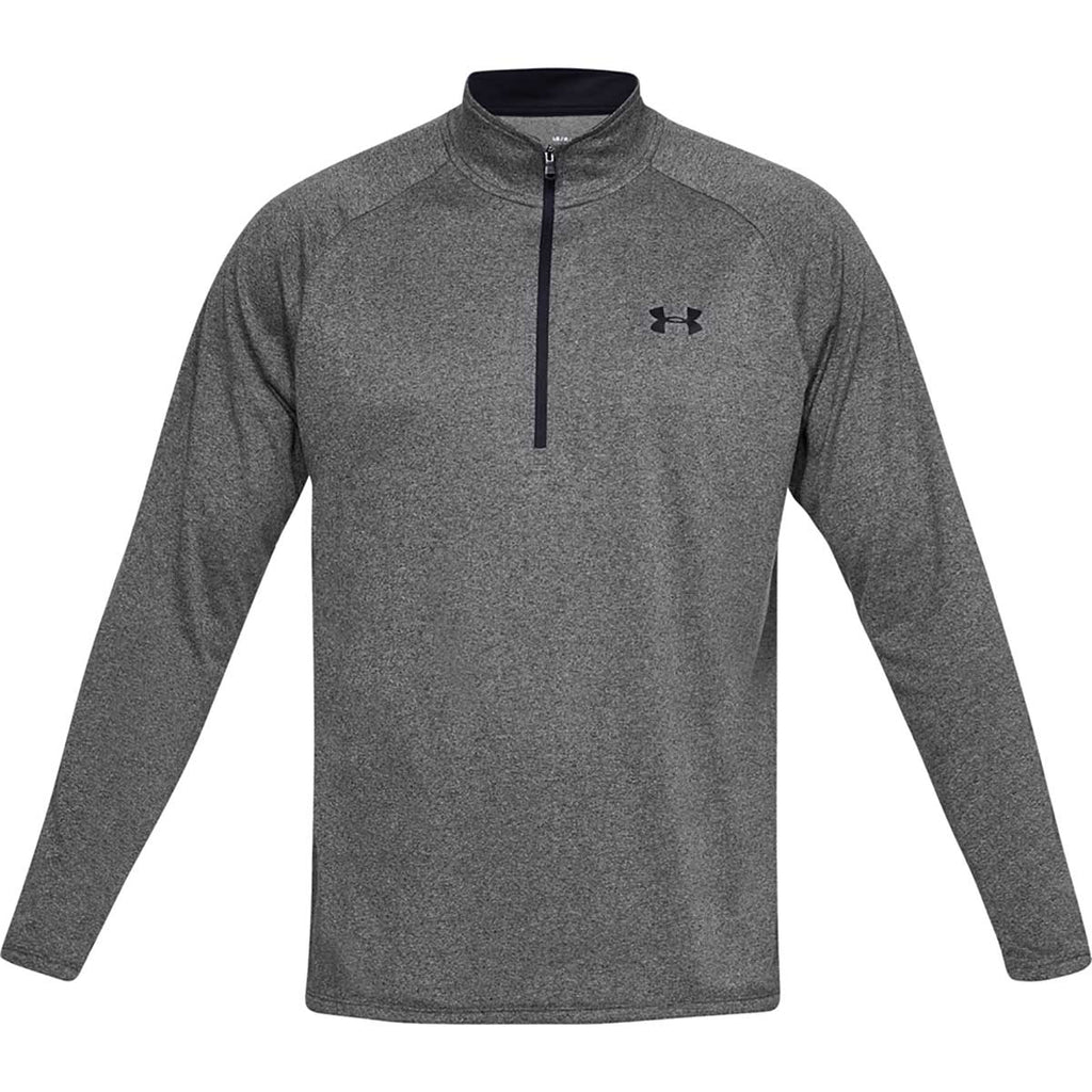 Under Armour Tech 2.0 1/2 Zip Stretch First Layer in anthracite