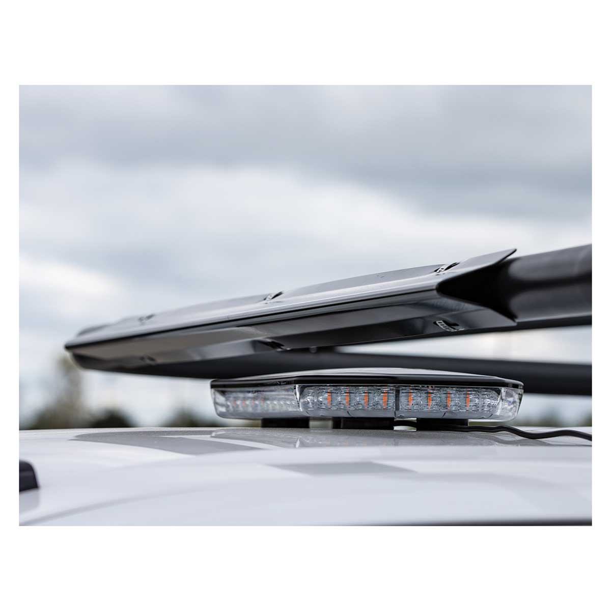 Buyers Products Black Wind Deflector Kit for Ladder Racks
