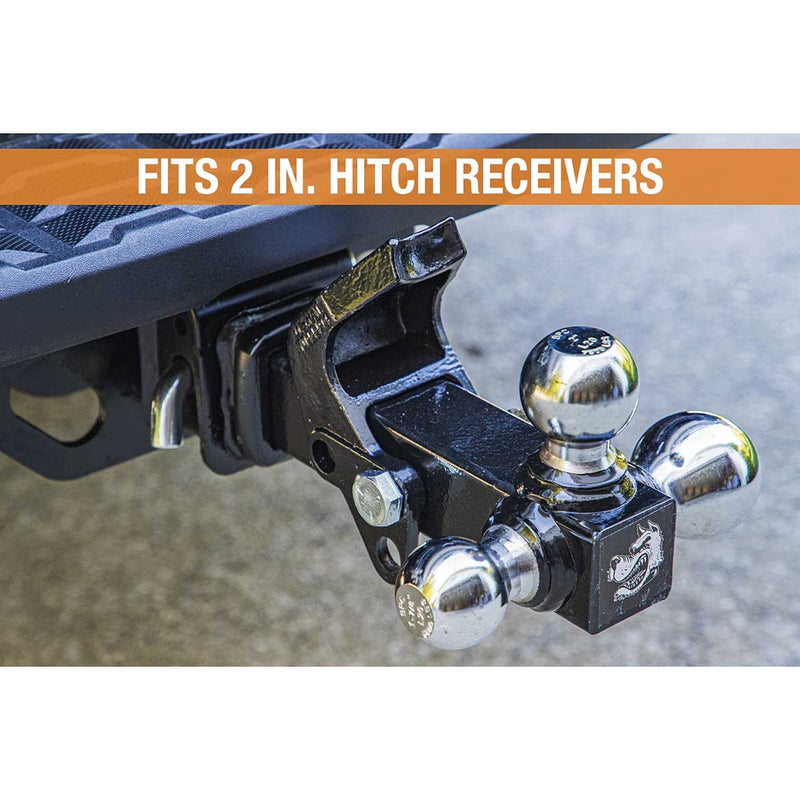 Tri-Ball Hitch with Pintle Hook