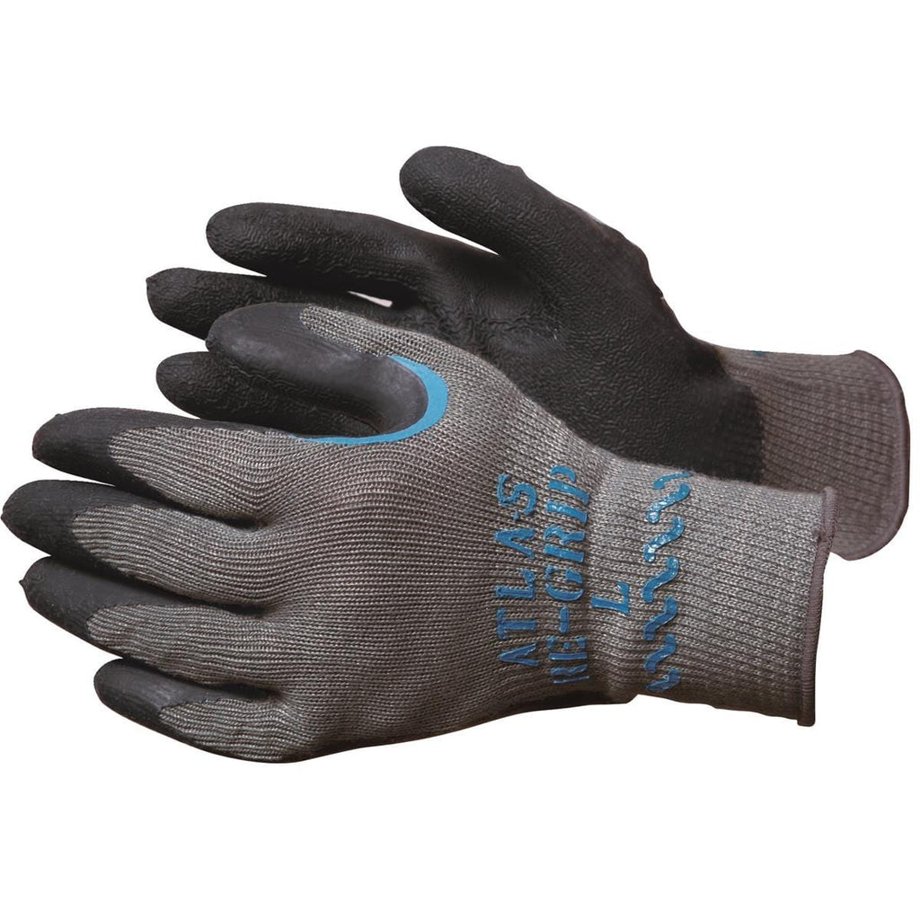 Gemplers Latex-Coated Work Gloves, Dozen Pair, Size Medium