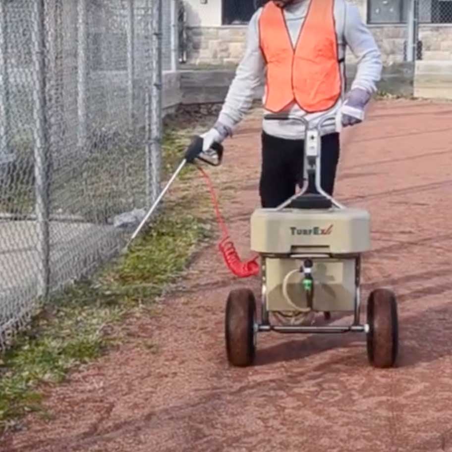 TurfEx TL80 & TL80SS Battery-Powered Liquid Push Sprayers