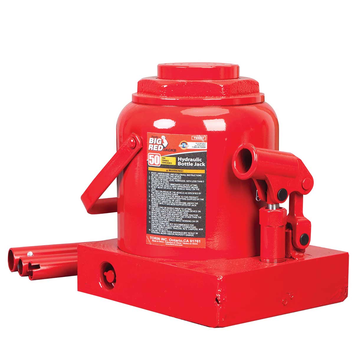 100,000 lb. Torin Big Red Standard Bottle Jack
