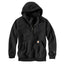 Black Carhartt Rain Defender Loose Fit Heavyweight Quarter Zip Sweatshirt