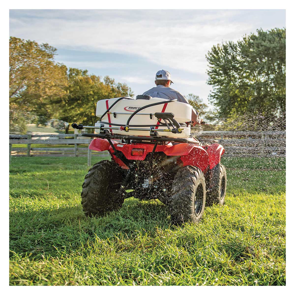 Fimco 25 Gallon ATV Sprayer 3 Nozzle Boomless
