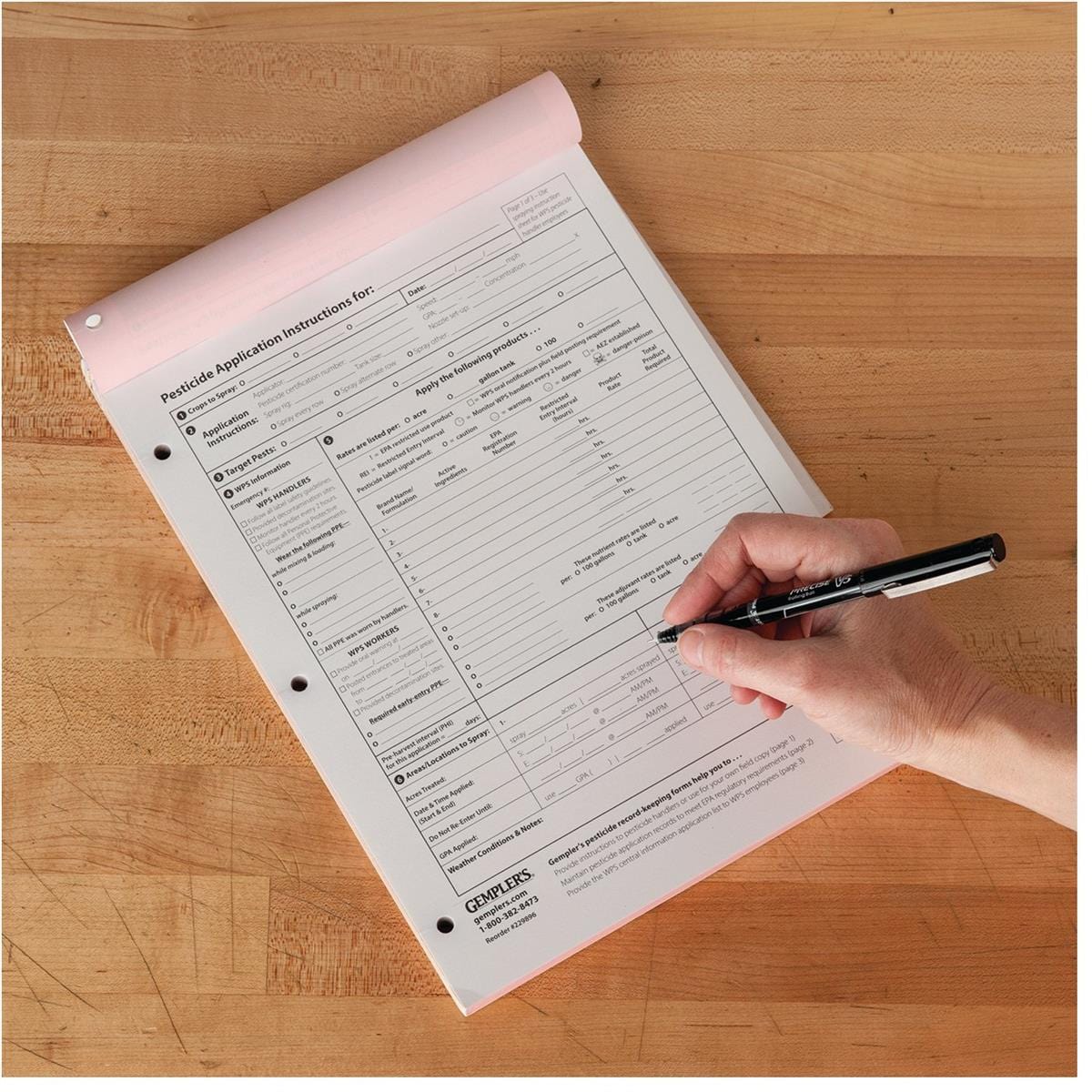 Pesticide Record Keeping Forms