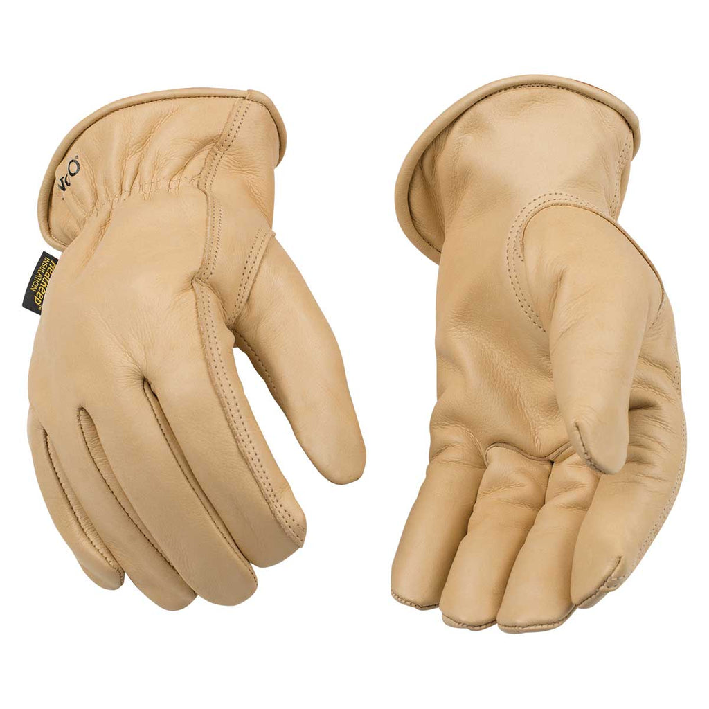 小物 Vaquera Four Finger Gloves Gold Vaquera Four Finger Leather Glove - Black | Editorialist