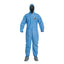 Blue DuPont ProShield 10 Coveralls with Hood, Booties, and Serged Seams  |  25 Pack