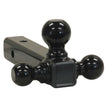 Buyers Products Tri-Ball Hitch-Tubular Shank with Black Towing Balls