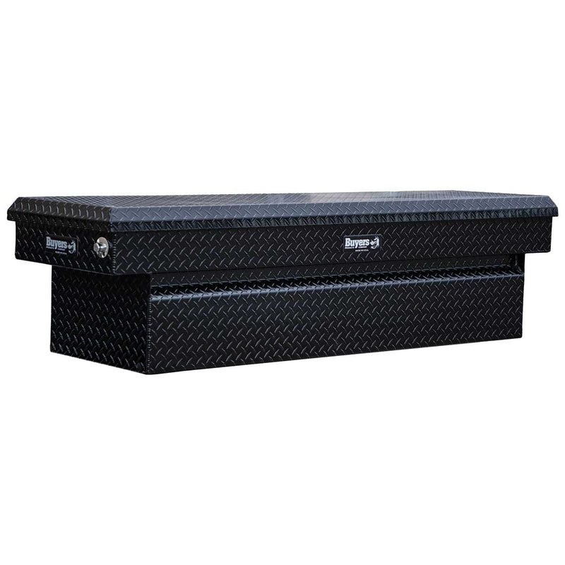 Black Diamond Tread Aluminum Crossover Truck Tool Box