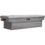 Silver Diamond Tread Aluminum Crossover Truck Tool Box