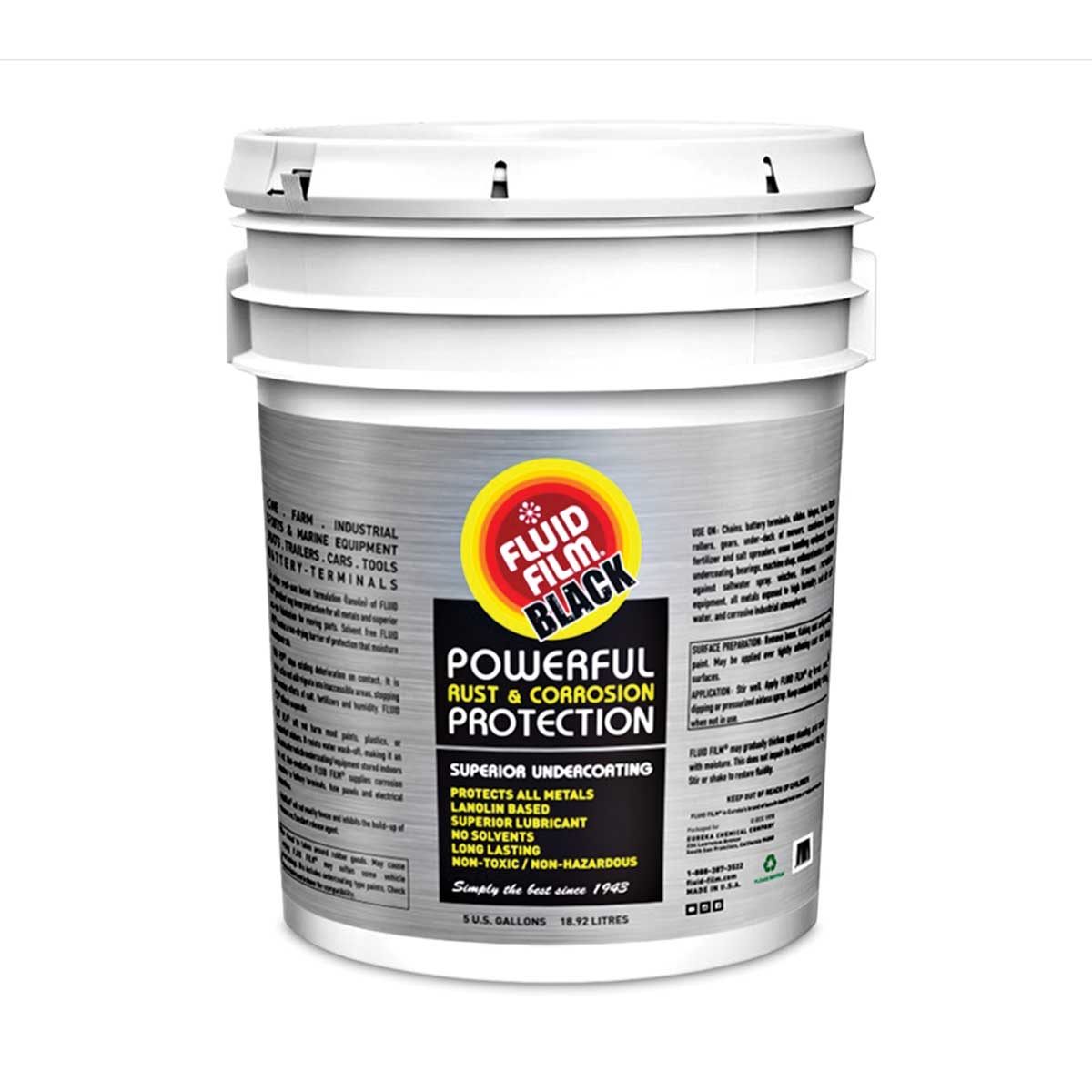 5 gal Fluid Film Black