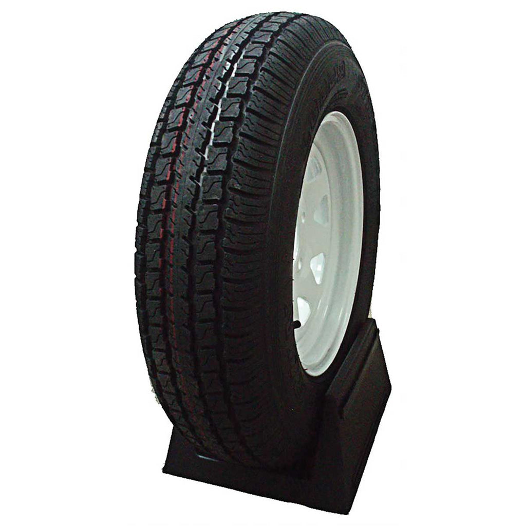 6 in. Semi-Solid Tire with Polypropylene Hub