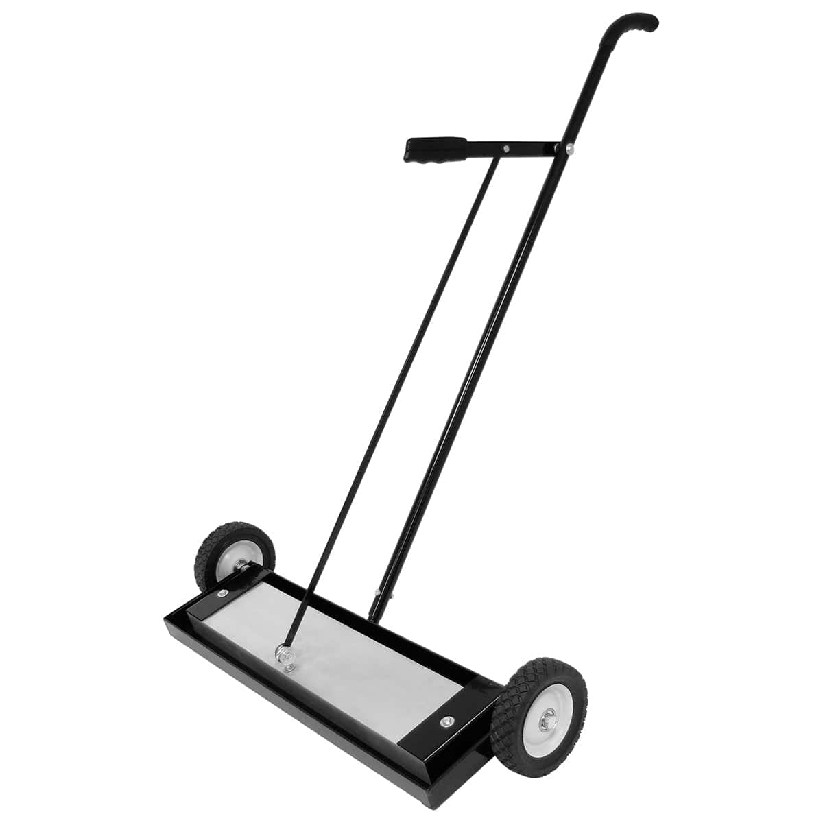 24" Magnet Source Heavy Duty Push-Type Magnetic Sweeper with Quick Release