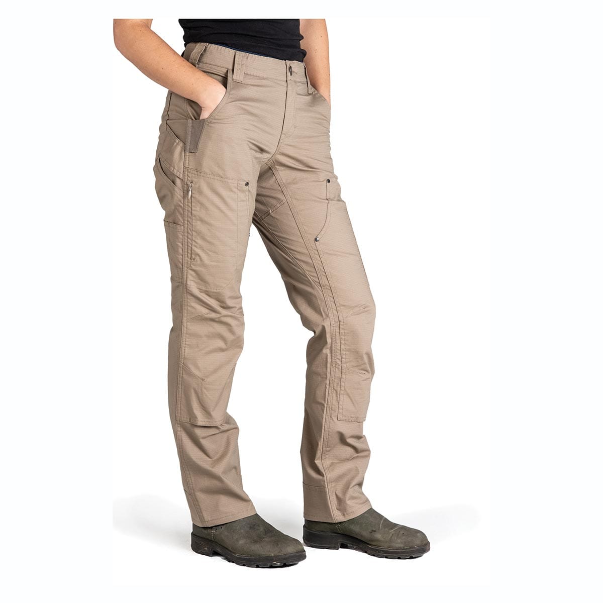 Tactical Pants for Women Skinny Stretch Cargo Pants High Waisted Straight  Leg Pants Bound Feet Ripstop Cargo Trousers