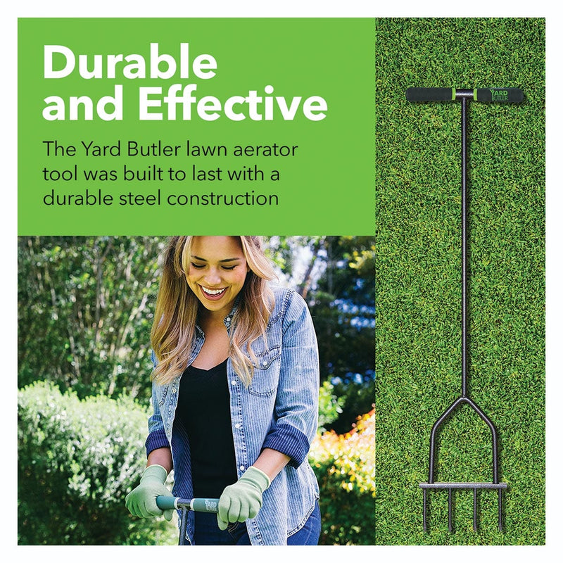 Yard Butler Spike Grass Aerator