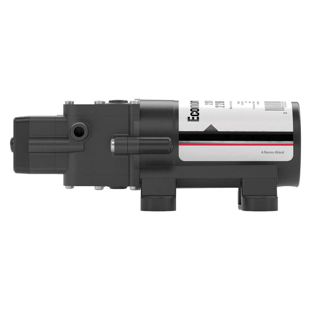 Remco Pump 2200 Series 1.0GPM, 40 PSI, Demand, 12V, 3/8" HB , 2-Pin Connector 2240-1B1-10E-SB